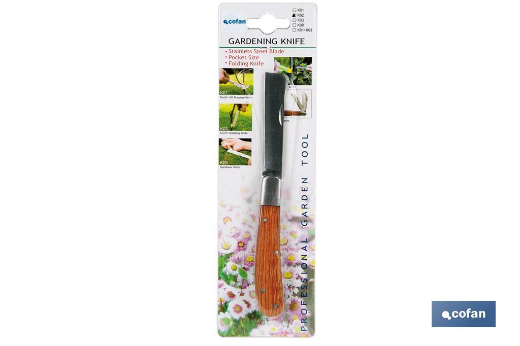 NAVAJA PLEGABLE DE INJERTAR