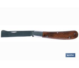 Navaja plegable | Para injertar | Fabricada en Acero inoxidable