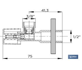SET 2 VÁLVULAS DE ESCUADRA 1/2 x 1/2 ANTICAL