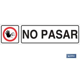No pasar