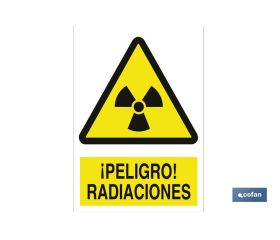 ¡Peligro! radiaciones