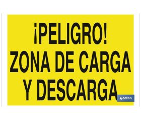¡Peligro! zona de carga y descarga