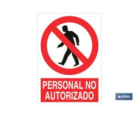 Personal no autorizado