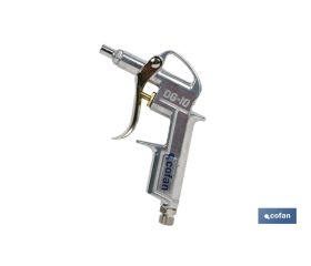 Pistola soplar de aluminio | Pistola de soplado profesional en aluminio | Mango ergonómico para un agarre cómodo
