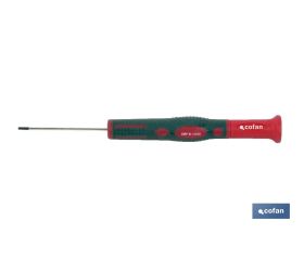 Destornillador Plano | Herramienta de precisión | Medidas de huella desde 1,6 hasta 3 mm