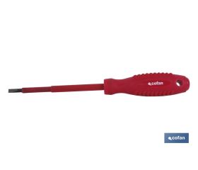 Destornillador Aislado 1000V | Plano varios tamaño | Varias longitudes