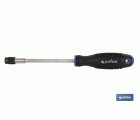 Destornillador rígido para puntas de 1/4 | Modelo Comfort plus | Con acople rápido de puntas de 1/4