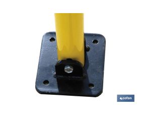 POSTE ABATIBLE PARA PARKING C/CERRADURA