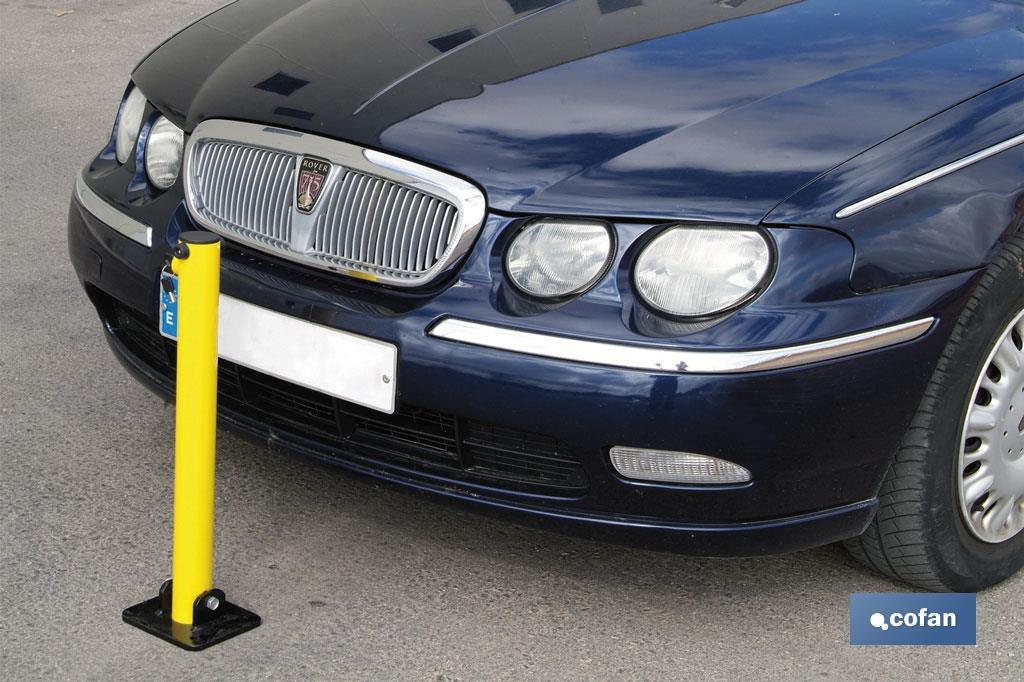 POSTE ABATIBLE PARA PARKING C/CERRADURA