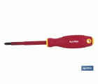 Destornillador Aislado 1000 V | Pozidrive PZ-0 a PZ-3 | Longitud 60 mm a 150 mm