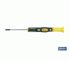 Cofan Destornillador de alta precisión Pozidrive | Modelo PZ-0 | Longitud 60 mm