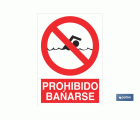 Prohibido bañarse