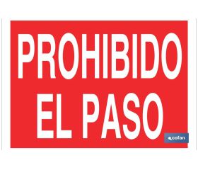 Prohibido el Paso