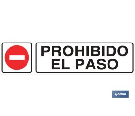Prohibido el Paso