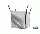 Big Bag | Para escombros | Color blanco | Medidas 85 x 85 x 90 cm