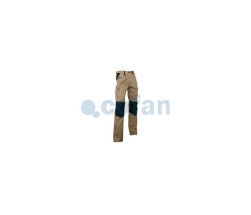 PANTALON TRABAJO LENOIR 280gms/m GRIS-NEGRO T-56