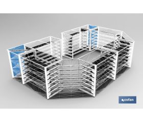 LAMA 500 MM ANGULO RECTO PARA RINCON 90º