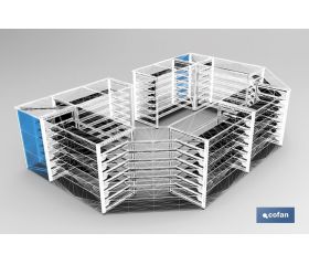 LAMA 500 MM ANGULO RECTO PARA RINCON 90º