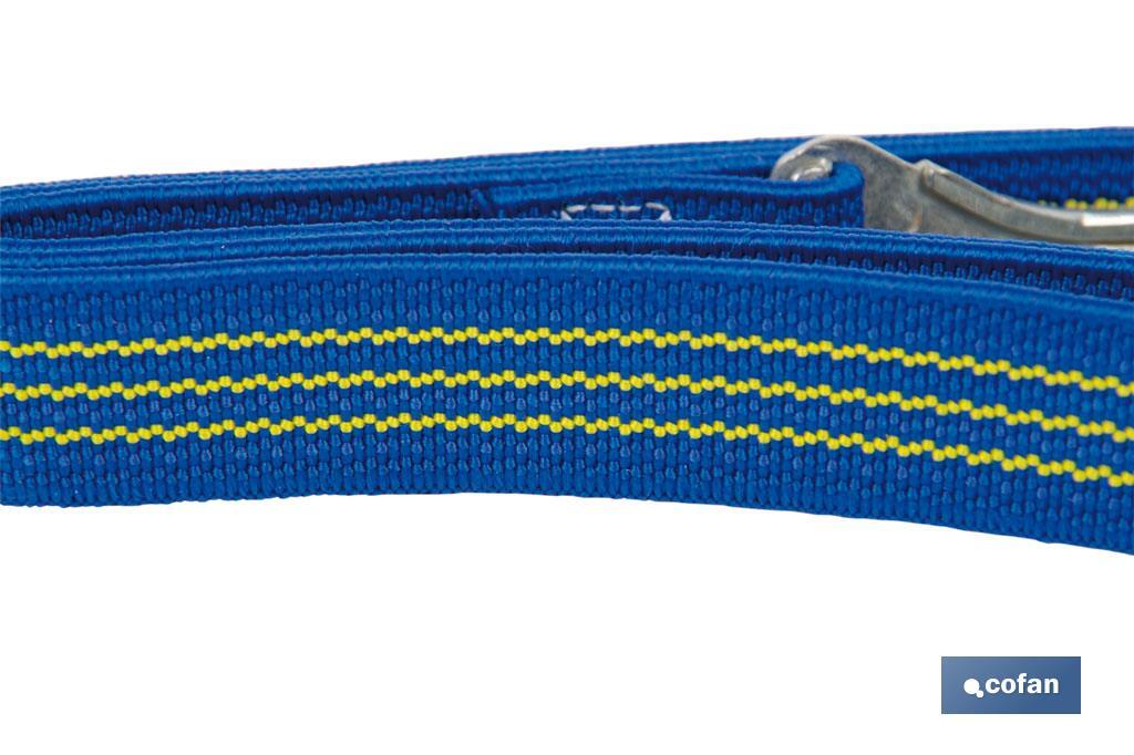 BLISTER PULPO ELASTICO PLANO 18 MM 1 MTS SURTIDO