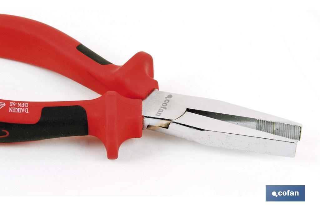 ALICATE BOCA PLANA 1000V 6(160MM)