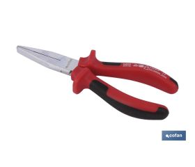 Alicates de punta plana | Alicates aislados para mayor seguridad | Medidas de los alicates: 160 mm