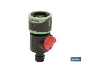 Regulador de presión confort | Para manguera de jardín | Ideal para jardinería y agricultura | Riego preciso y optimizado