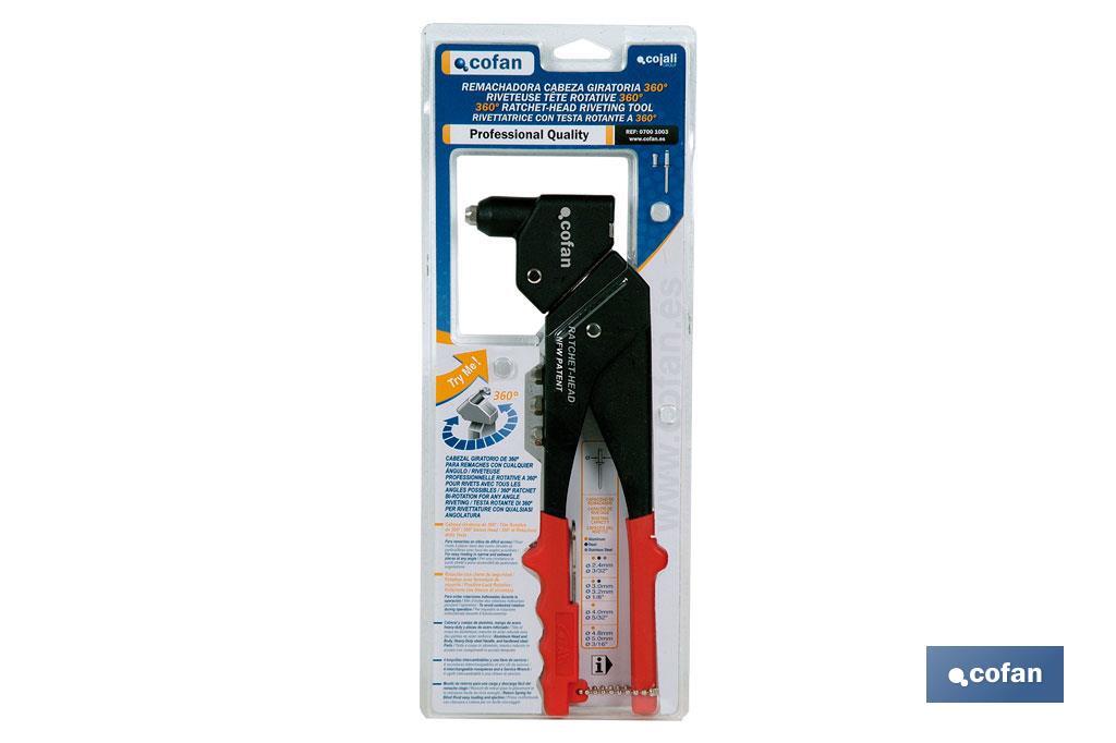 REMACHADORA PROFESIONAL CON GIRO 360º