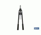 Remachadora profesional de dos brazos | Para remaches desde Ø 3,0 / 3,2 hasta Ø 6,4 mm | Para todo tipo de remaches