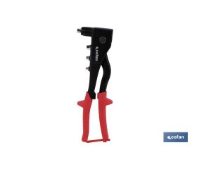 Remachadora profesional | Para remaches desde Ø 2,4 hasta Ø 4,8 / 5,0 mm | Para todo tipo de remaches