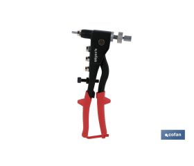 Remachadora profesional para tuercas remachadles | Capacidad desde tuercas de métrica 3 hasta métrica 6