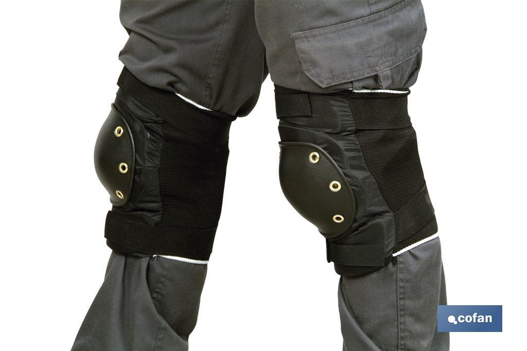 PAR RODILLERAS DE PROTECCION AJUSTABLE