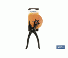 Sacabocados tipo estrella | Cabezal giratorio con 6 piezas | Recomendable para diferentes materiales