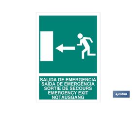 Salida de Emergencia Texto