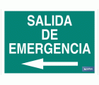 Salida de Emergencia Texto