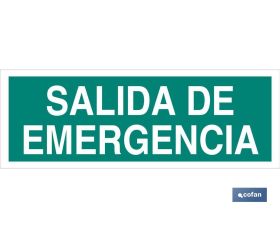 Salida de Emergencia Texto