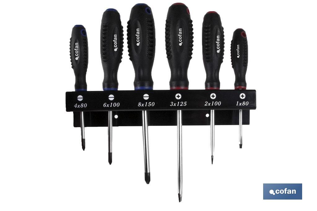 SET DESTORNILLADORES 6 PCS. SERIE 6000
