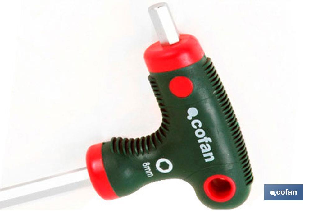 SET DESTORNILLADOR T 7 PCS HEXAG.