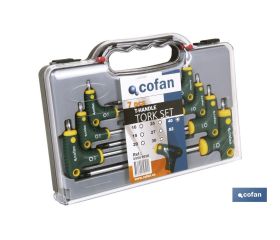 SET DESTORNILLADOR T 7 PCS TORX