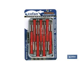 KIT DESTORNILLADOR PRECISION 7 UDS.