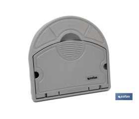 SOPORTE PARED PARA MANGUERA CON CAJÓN