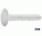 Tapón para tapar agujeros de anclajes de andamio | Fabricado en nailon | Medidas de Ø 14 mm y longitud de 37 y 70 mm