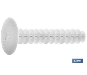 Tapón para tapar agujeros de anclajes de andamio | Fabricado en nailon | Medidas de Ø 14 mm y longitud de 37 y 70 mm