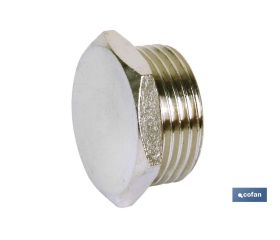 Tapón Hexagonal Rosca Macho