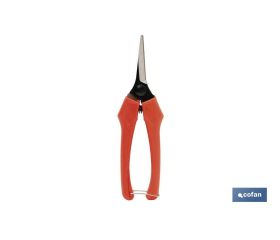 TIJERA RECOLECCION 190MM MANGO FIBRA