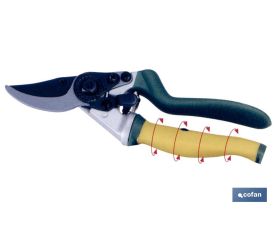 TIJERA PODA MANGO ROTATIVO 215mm (8 1/2)