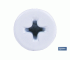 TORNILLO AUTOT. EXTRAPLANO 4,2 X 14 BLANCO