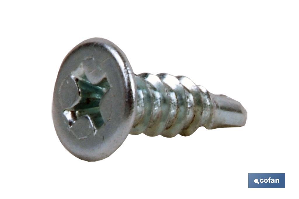 TORNILLO AUTOT. EXTRAPLANO 4,2 X 14 BLANCO