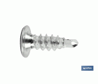 Tornillo autotaladrante cabeza extraplana Phillips INOX