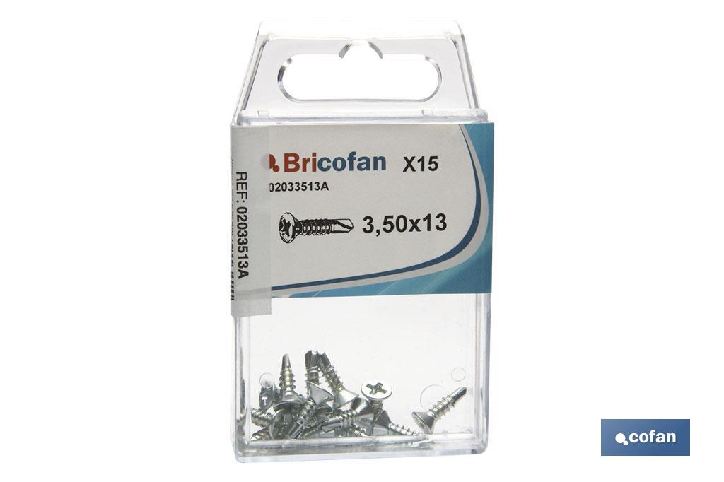 BL 15 UDS. DIN-7504P 3,5X13 Z