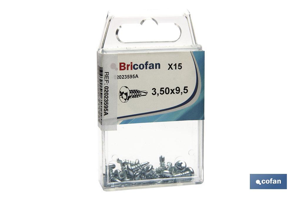 BL 15 UDS. DIN-7504N 3,5X13 Z